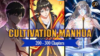 TOP 10 Cultivation Manhua with 200  300 Chapters  Xianxia  Xuanhuan  Shounen  Seinen [upl. by Ahsiema]