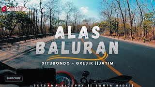 Perjalanan Full ‼️ View Alas Baluran  Panasnya ‼️ Bikin Nyerah ‼️ SantaiRide  Motovlog  Tour [upl. by Oiralih988]