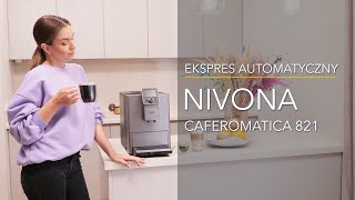 ⭐️ Ekspres Nivona CafeRomatica 821 – dane techniczne – RTV EURO AGD [upl. by Ennaecarg]