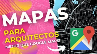 Crea tus Mapas personalizados para ARQUITECTURA Mejor que Google Maps [upl. by Querida]