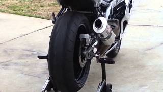 2006 ZZR600 Shorty Yoshi RS3 Revs [upl. by Reidar]