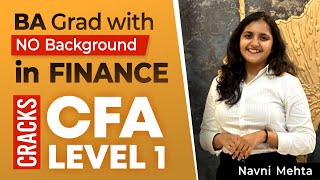 CFA For Non Finance Background  CFA after Graduation  CFA Level 1 [upl. by Amiel]