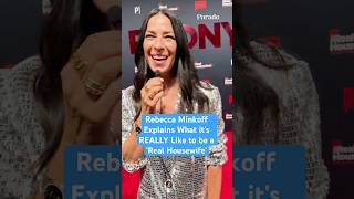 Rebecca Minkoff Explains What its REALLY Like to be a Real Housewife [upl. by Nnaeiluj825]