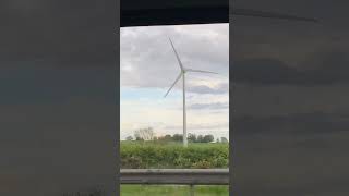 Enercon wind turbine in Newark  Collingham [upl. by Longmire]