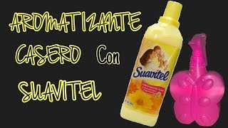 AROMATIZANTE CASERO CON SUAVITEL ELIMINALOSMALOSOLORES SUAVITEL [upl. by Erasme]