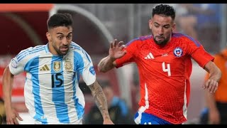 ARGENTINA VS CHILE REACCION EN VIVO ELIMINATORIAS 2024 [upl. by Trust]