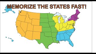 Memorize the states fast ace your test Also practice loop video available in the description [upl. by Enal]