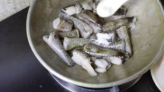 Baila Fish Recipe Sand Goby Fish Curry Recipe  Traditional Bengali curry [upl. by Enitsrik540]