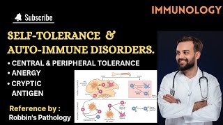 Tolerance  self Tolerance  Immune Tolerance  Central amp Peripheral Tolerance  Anergy  Tregs [upl. by Derick]