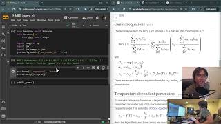 Modeling NRTL Activity Coefficient Model in Python Matrices and Broadcasting [upl. by Nauqad]