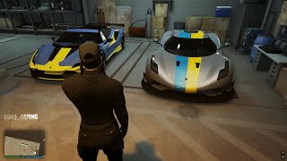 GTA ONLINE Stealing Grotti Turismo Omaggio  Cargo Ship  Bonus Reward [upl. by Ymor488]