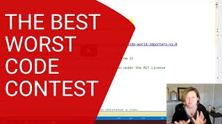 The Best Worst Code Contest [upl. by Ddot]