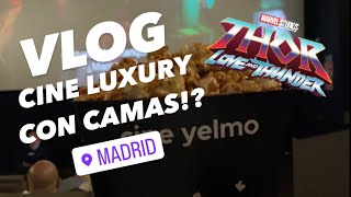 ASÍ ES UN CINE VIP EN MADRID  VLOG YELMO LUXURY PALAFOX [upl. by Eeimaj865]