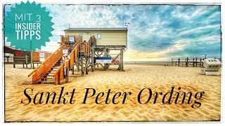 Urlaub in Sankt Peter Ording  3 Insider Tipps  2 Ausflugsziele [upl. by Evets]