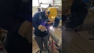 ss welding ss316L root pass and copying funny video [upl. by Repmek]