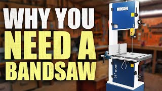 5 Reasons To Buy a Bandsaw for Woodworking [upl. by Cyrillus]