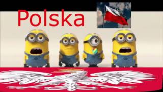 Minionki śpiewają hymn polski [upl. by Nicodemus291]