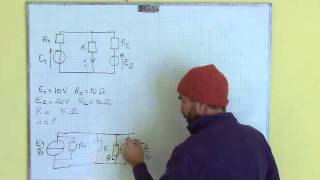 circuit en régime continu  V3 ex équivalence générateur de Thévenin générateur de Norton [upl. by Ianaj826]