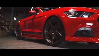 FORD MUSTANG ECO BOOST  VELGEN WHEELS CLASSIC5  20quot [upl. by Domineca]