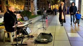 UNBELIEVABLE PERFORMANCE  SYML  Wheres My Love Cover  Tbilisi Street Music [upl. by Nyladnewg658]