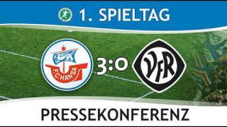 Pressekonferenz 1 Spieltag [upl. by Lach]