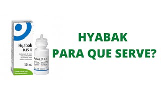 PARA QUE SERVE HYABAK [upl. by Leakim757]