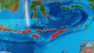 TimorArafura Sea Massive Heat Oct 9 2024 [upl. by Ohare]