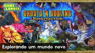 Ghosts n Goblins Resurrection  Explorando um mundo novo [upl. by Immac]