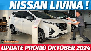 REVIEW NISSAN LIVINA VL TERBARU  UPDATE HARGA DAN PROMO DISKON OKTOBER 2024 [upl. by Knowles]