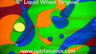 Optikinetics 6quot Liquid Wheel Original lighting effect 2 [upl. by Nnyre]