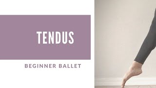 Beginner Ballet Tips for Tendus [upl. by Haddad]