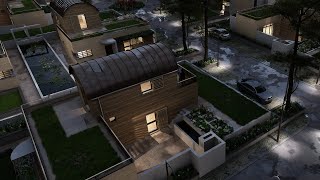 3DMCONCEPT STUDIO  3d architectural animation  OWH real estate project  D5 Render [upl. by Ahsekam]