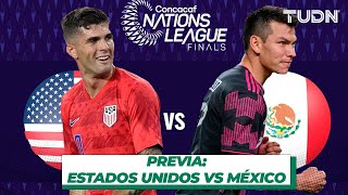 EN VIVO 🔴 Estados Unidos vs México I Final Concacaf Nations League I TUDN [upl. by Ahtabbat]