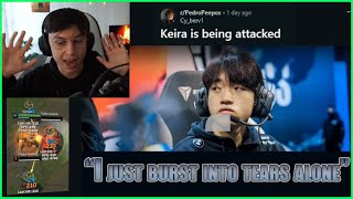 Keria Emotional About Getting Hate Runaans Enabled For Melee Champs Potential New Summoner Spell [upl. by Kerad]