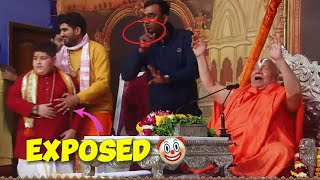 Abhinav Arora viral video with Rambhadracharya Ji  Exposed 🤡 [upl. by Centonze128]