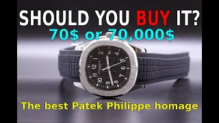 The best Patek Philippe Aquanaut homage after 2 years Should you buy it [upl. by Jehial70]