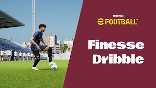 Comment faire le FINESSE DRIBBLE sur Efootball 2025 [upl. by Tonnie158]