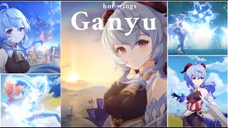 Ganyu dmg showcase edit Hot Wings [upl. by Landa]