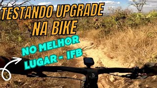 Dia de testar os upgrades na bike [upl. by Hurlbut537]