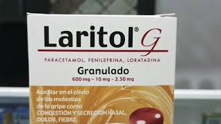 Laritol G té sabor manzanacanela [upl. by Tinor]