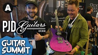 PJD Guitars at Guitar Summit 2024 [upl. by Zingale710]