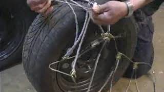 Fitting Cable Chains for Tires [upl. by Pierpont]