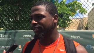 Miami Hurricanes WR Rashawn Scott only wants to win [upl. by Irovi]