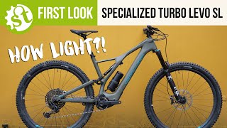 First Look  Specialized Turbo Levo SL [upl. by Mallorie]