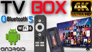 TV BOX  Review completo TV BOX 4K ANDROID 13 HK1 RBOX D8 [upl. by Raseta]