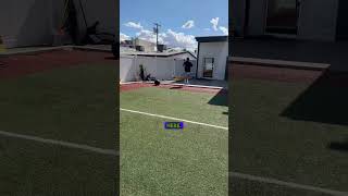 Quick hitter finisher Sprint 10y and back 5y and back conditioning [upl. by Nyrrek]