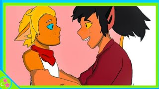 How Does Catra React To Finns First Fight  SheRa Comic Dub Shorts [upl. by Kowatch]