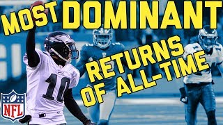 The Most Dominating Kick and Punt Returns for TDs of AllTime  NFL Highlights [upl. by Beaudoin]