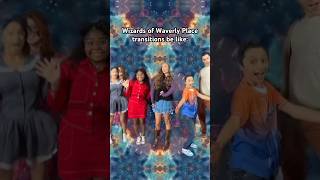 recreating the ICONIC Wizards of Waverly Place transitions with the new cast 🪄🔮 [upl. by Heidi]