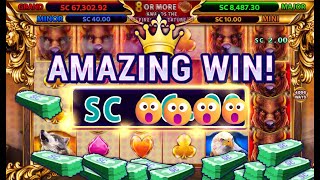 Luckyland Slots comeback win on Stampede Fury 2 [upl. by Colene180]